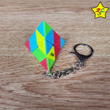 Llavero Pyraminx 3x3 Cubo Qiyi Stickerless Original