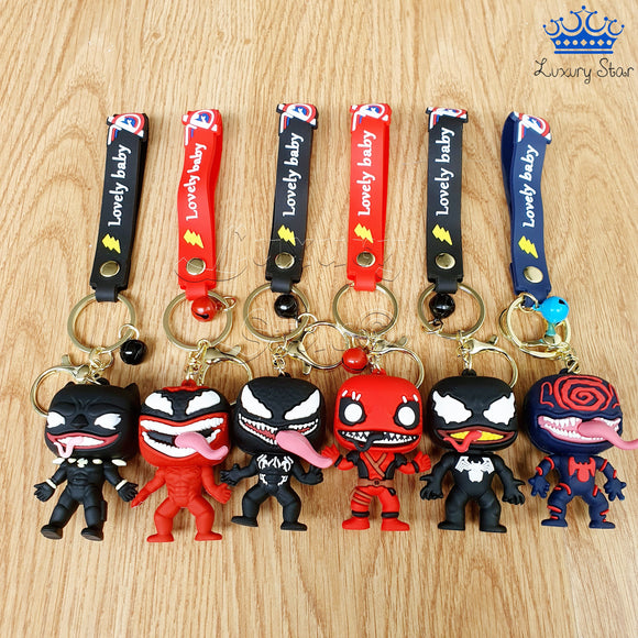Llaveros Venom Personajes Venomizados Detalle Regalo X1