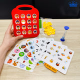 Juego Lotto Infantil Memoria Niños Didactico Concentracion