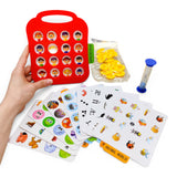 Juego Lotto Infantil Memoria Niños Didactico Concentracion