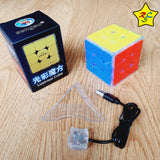 Cubo Alumbra 3x3 Lustrous Magnetico Sengso Luz Led