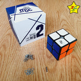 Cubo De 2x2 Yj Mgc 2x2 Magnético Speedcube - Negro