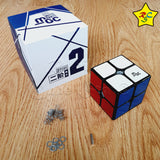 Cubo De 2x2 Yj Mgc 2x2 Magnético Speedcube - Negro