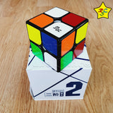 Cubo De 2x2 Yj Mgc 2x2 Magnético Speedcube - Negro