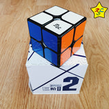 Cubo De 2x2 Yj Mgc 2x2 Magnético Speedcube - Negro