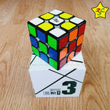 Mgc 3x3 Magnético Cubo Yj Speedcube Negro Moyu