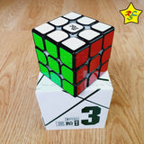 Mgc 3x3 Magnético Cubo Yj Speedcube Negro Moyu