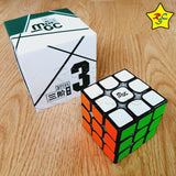 Mgc 3x3 Magnético Cubo Yj Speedcube Negro Moyu