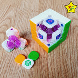 Ms3 R Magnético Cubo 3x3 Diansheng Speedcube Stickerless