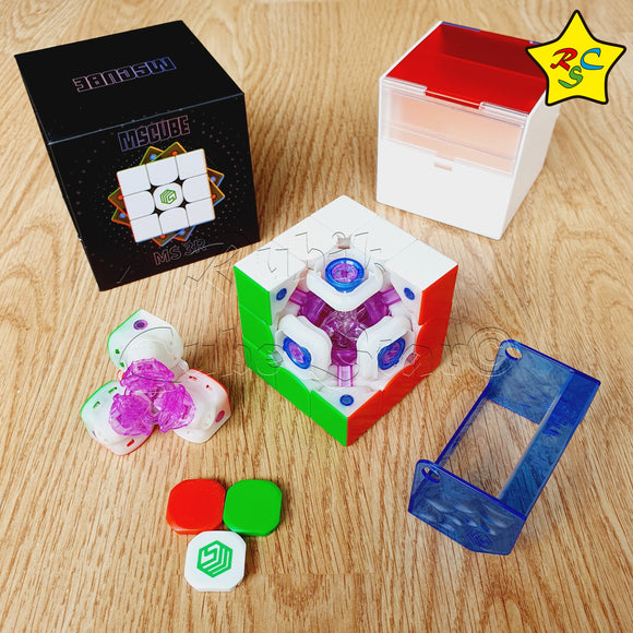 Ms3 R Magnético Cubo 3x3 Diansheng Speedcube Stickerless
