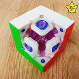 Ms3 R Magnético Cubo 3x3 Diansheng Speedcube Stickerless