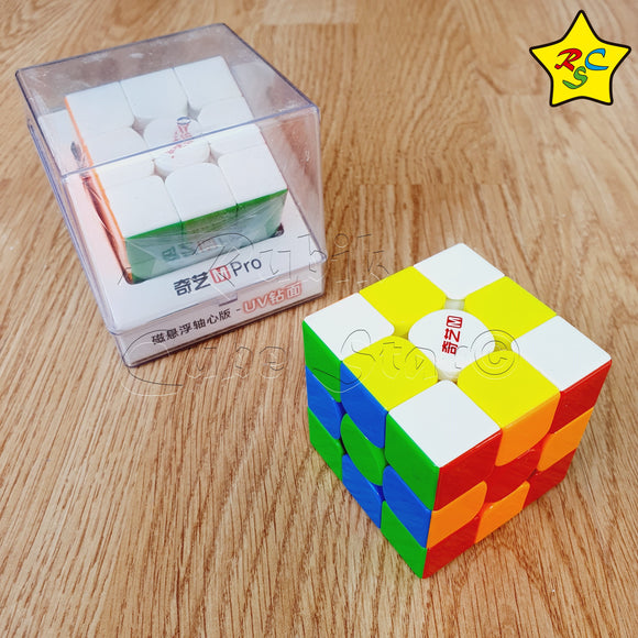 Qiyi 3x3 Mpro Ballcore Maglev Uv Cubo Magnetico Speed
