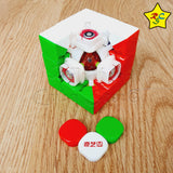 Qiyi 3x3 Mpro Ballcore Maglev Uv Cubo Magnetico Speed