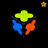 Set Bloques Magneticos 67 Piezas Cube MoYu Antiestres Fidget Alumbra