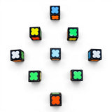 Bloques Magneticos MoYu x9 Piezas 500 Figuras Spinner 3D Alumbra