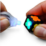 Bloques Magneticos MoYu x9 Piezas 500 Figuras Spinner 3D Alumbra