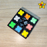 Bloques Magneticos MoYu x9 Piezas 500 Figuras Spinner 3D Alumbra