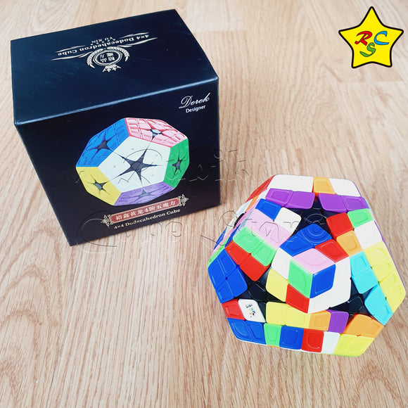 Master Kilominx 4x4 Megaminx Cubo Yuxin Stickerless