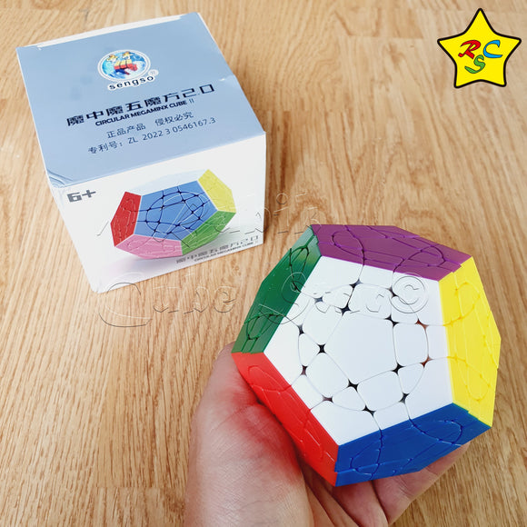 Megaminx 3x3 Crazy V2 Modificación Cubo Shengshou