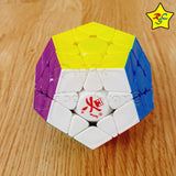 Megaminx Pro M Ballcore Cubo Dayan Original Stickerles
