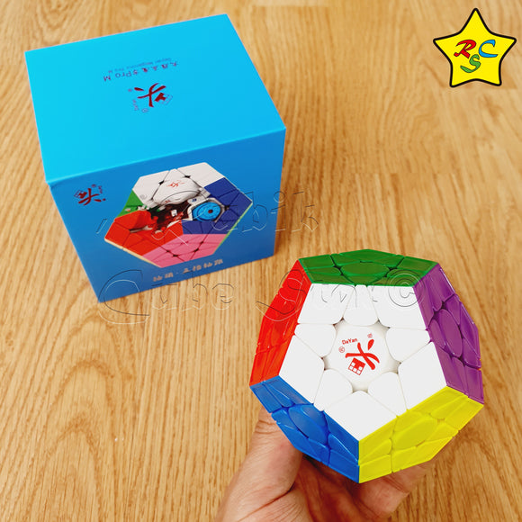 Megaminx Pro M Ballcore Cubo Dayan Original Stickerles