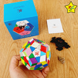 Megaminx Pro M Ballcore Cubo Dayan Original Stickerles