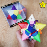 Megaminx Star Space Swift 12 Cubo 3x3 Dodecaedro Yuxin