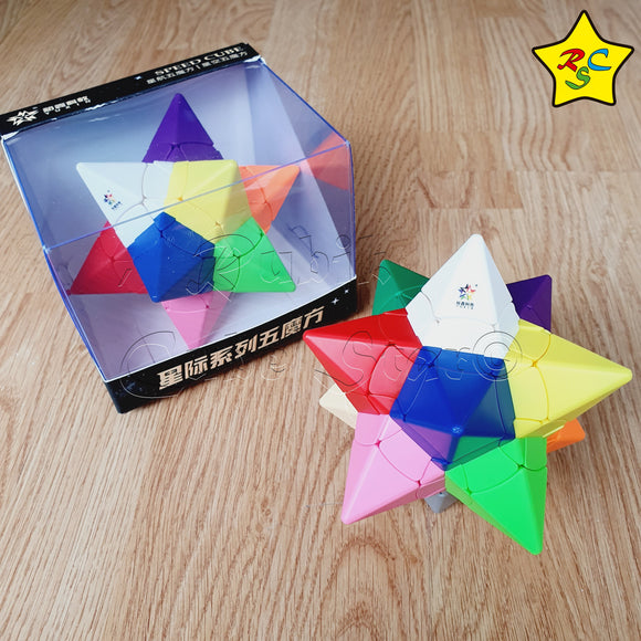Megaminx Star Space Swift 12 Cubo 3x3 Dodecaedro Yuxin