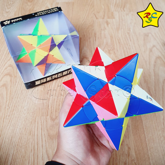 Megaminx Star Navi 12 Caras Cubo 3x3 Yuxin Dodecaedro