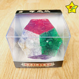 Megaminx Transparente 3x3 Cubo Yuxin + Pegatinas