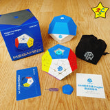 Megaminx V2 Maglev Gan 3x3 Magnetico Ballcore Cubo