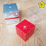 Gan Mirror 3x3 Magnético Rojo Uv Cubo Gancube Limitado