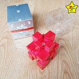 Gan Mirror 3x3 Magnético Rojo Uv Cubo Gancube Limitado