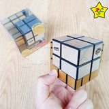 Cubo Mirror 3x3 Injerto Dorado Plateado Calvins Puzzle