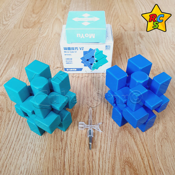 Mirror 3x3 V2 Uv Magnetico Cubo Espejo Escarchado Moyu