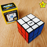 Cubo Rubik Qiyi Mirror Tiled 3x3 Color Sin Stickers Speed