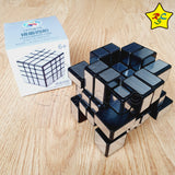 Mirror 4x4 Cubo Espejo Formas Shengshou Metalizado