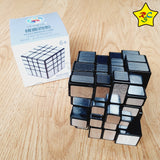 Mirror 4x4 Cubo Espejo Formas Shengshou Metalizado