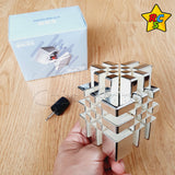 Mirror Galaxy 5x5 Plateado Ballcore Magnetico DianSheng