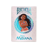 Juego Cartas Poker Moana Bicycle Baraja Premium Azul Claro