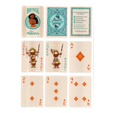 Juego Cartas Poker Moana Bicycle Baraja Premium Azul Claro