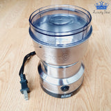 Molino Electrico Pulverizador Portatil Cafe Granos Plateado