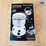 Molino Electrico Pulverizador Portatil Cafe Granos Plateado
