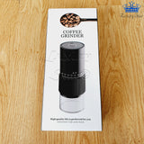 Molino Electrico Portatil Ajustable Cafe Grinder Ceramica - Negro