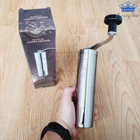 Molinillo Cafe Manual Acero Inoxidable Triturador Grinder