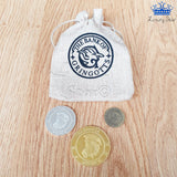 Monedas Harry Potter Galleon Sickle Knut Coleccion Gringotts