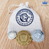 Monedas Harry Potter Galleon Sickle Knut Coleccion Gringotts