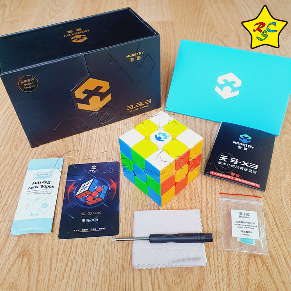 Moretry Magnetic Super Maglev Cubo 3x3 Ballcore Speed