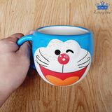 Mug Doraemon Gato Azul Taza Ceramica Anime Pocillo Coleccion