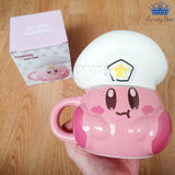 Mug Kirby Taza Ceramica Rosado Videojuegos Pocillo Coleccion